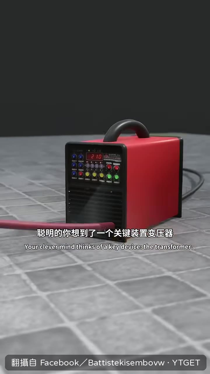 變壓器把電壓降到安全範圍
