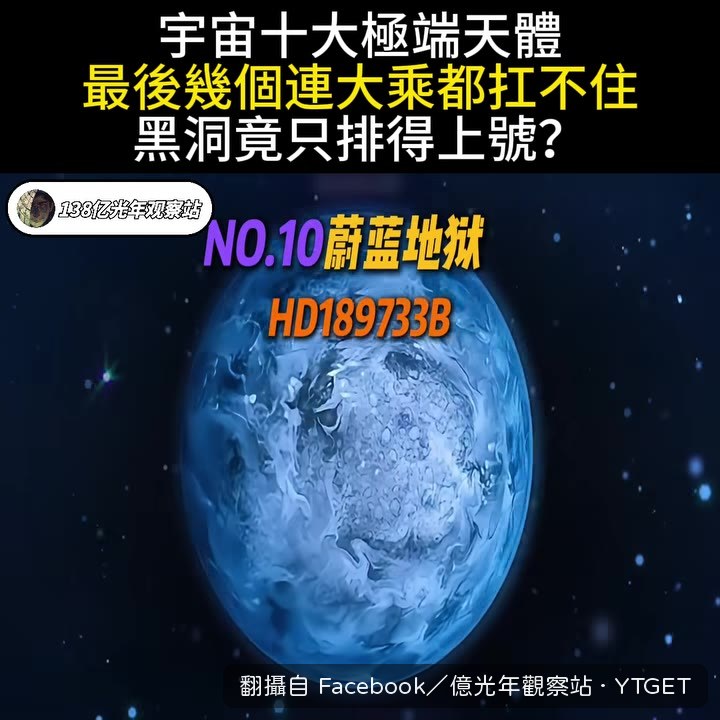 藍色寶石其實是玻璃風暴