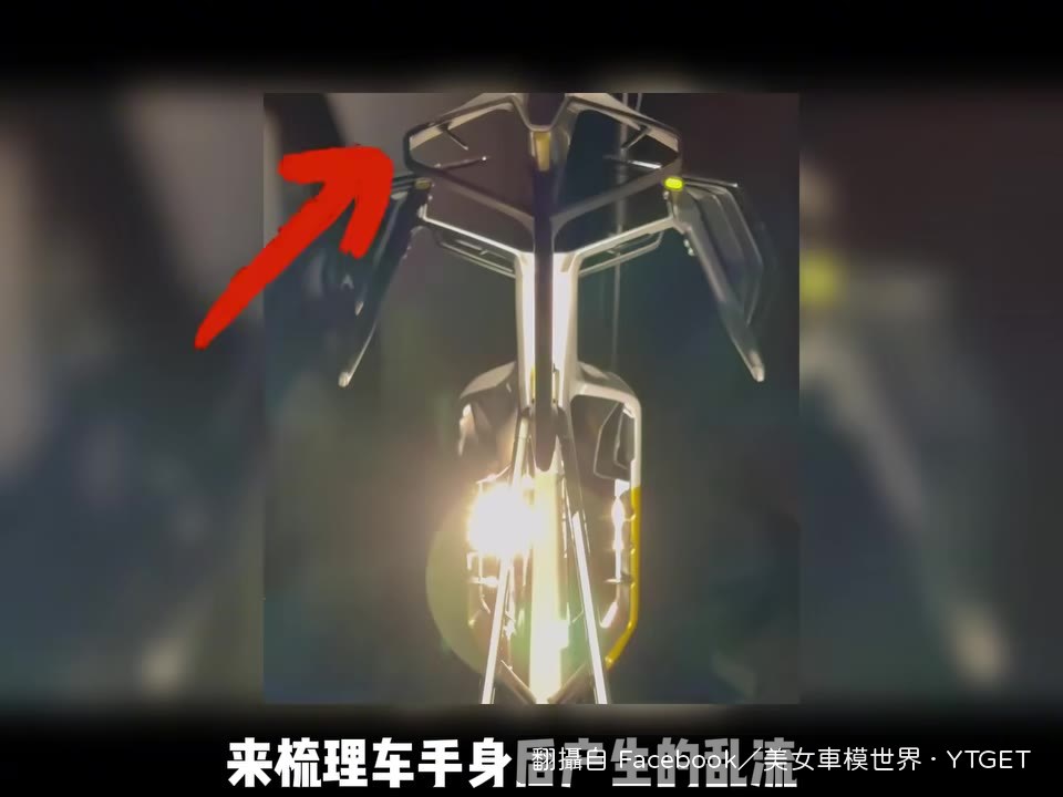 後輪的訂製電機系統是核心