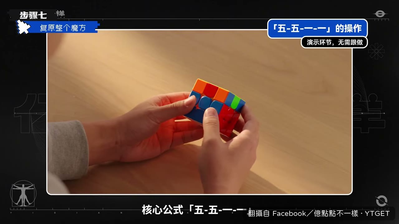 5511 就是左右手輪流做勾上回下