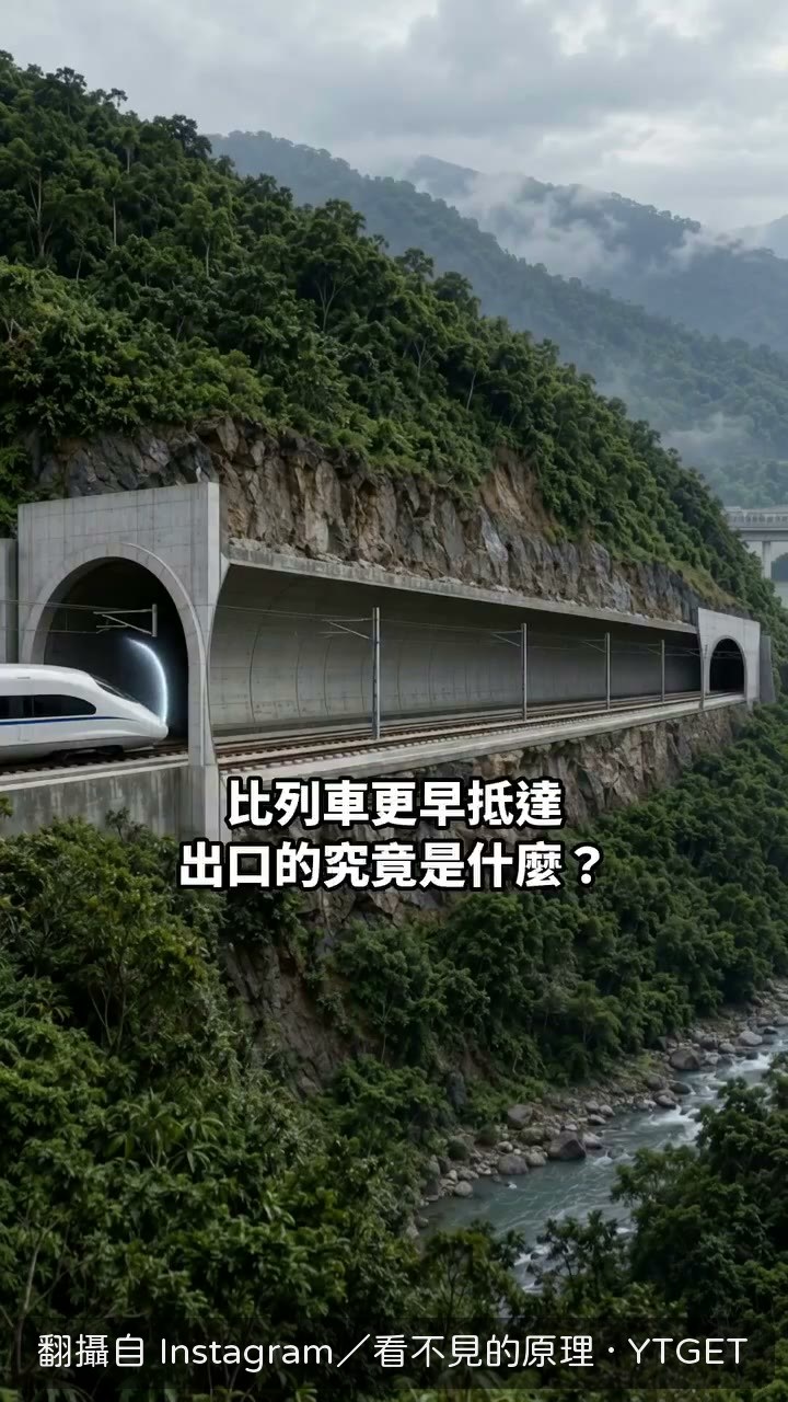 列車進隧道擠出壓縮波