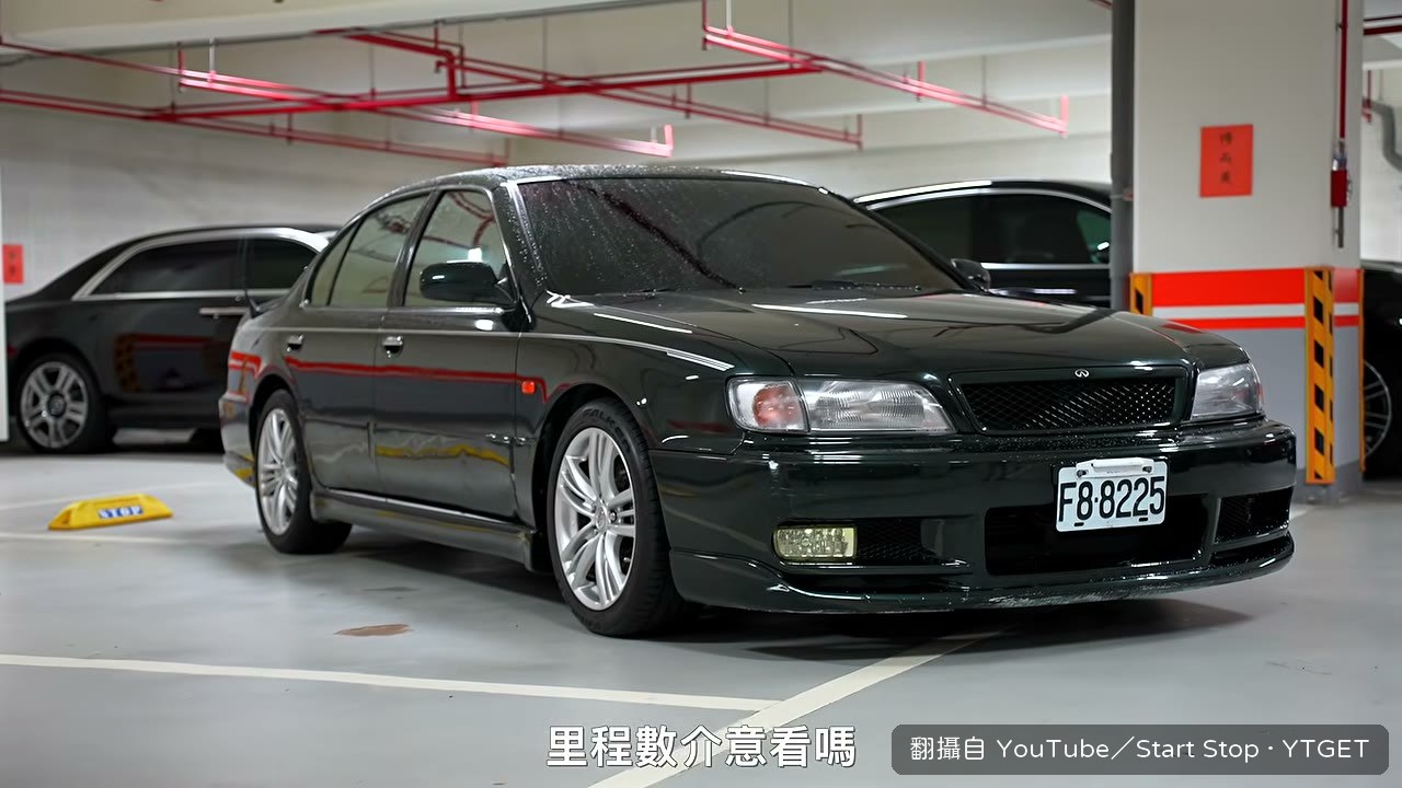 打開車門看到里程兩萬八