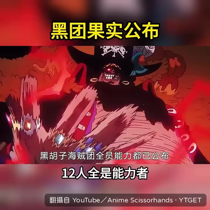 黑鬍子海賊團全員能力公開