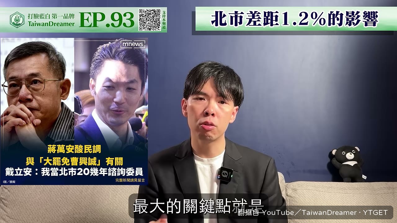 戴立安民調的公信力從何而來