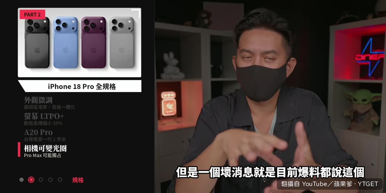 可變光圈傳出只有 Pro Max 獨佔
