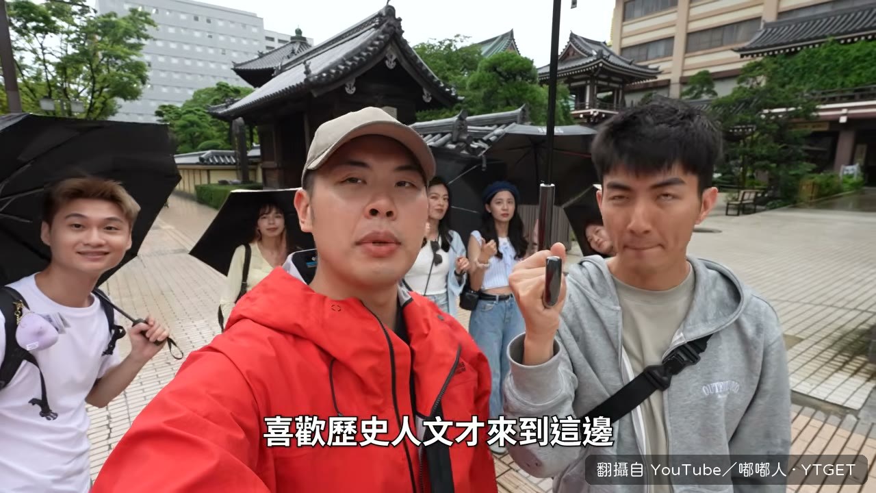 到東長寺看福岡大佛,還走了地獄體驗摸黑通道