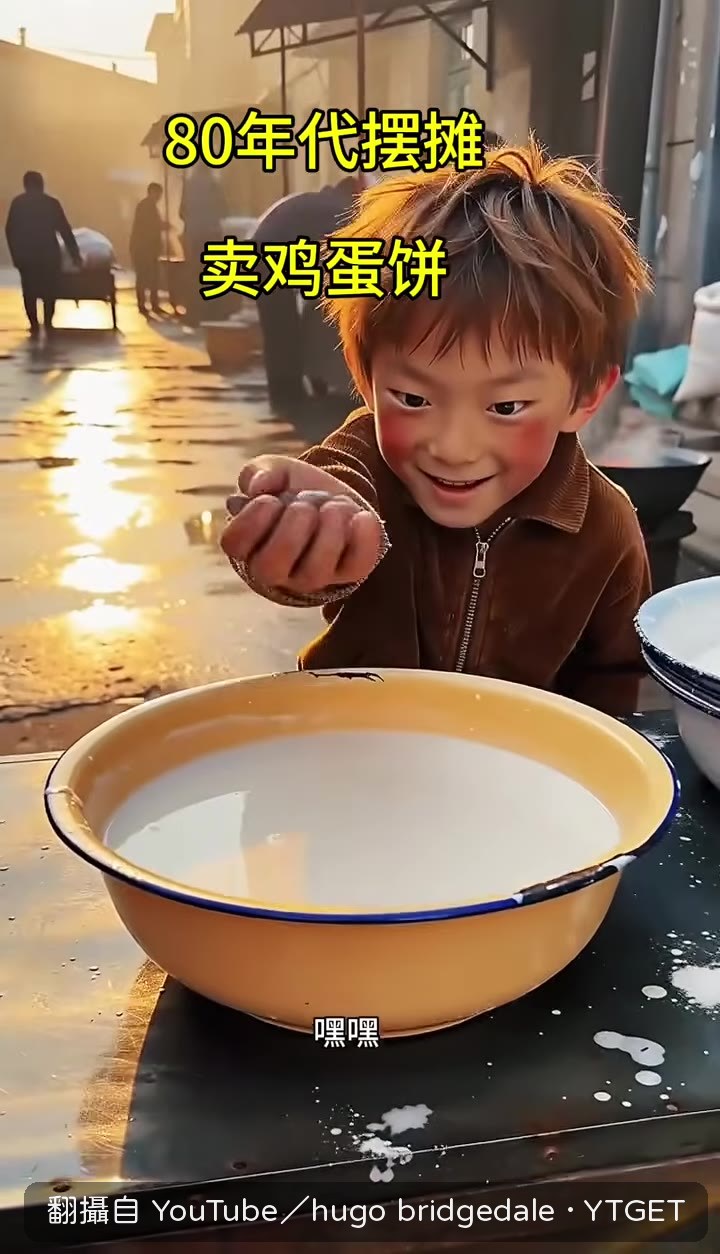 小孩打翻麵糊,媽媽氣到喊走