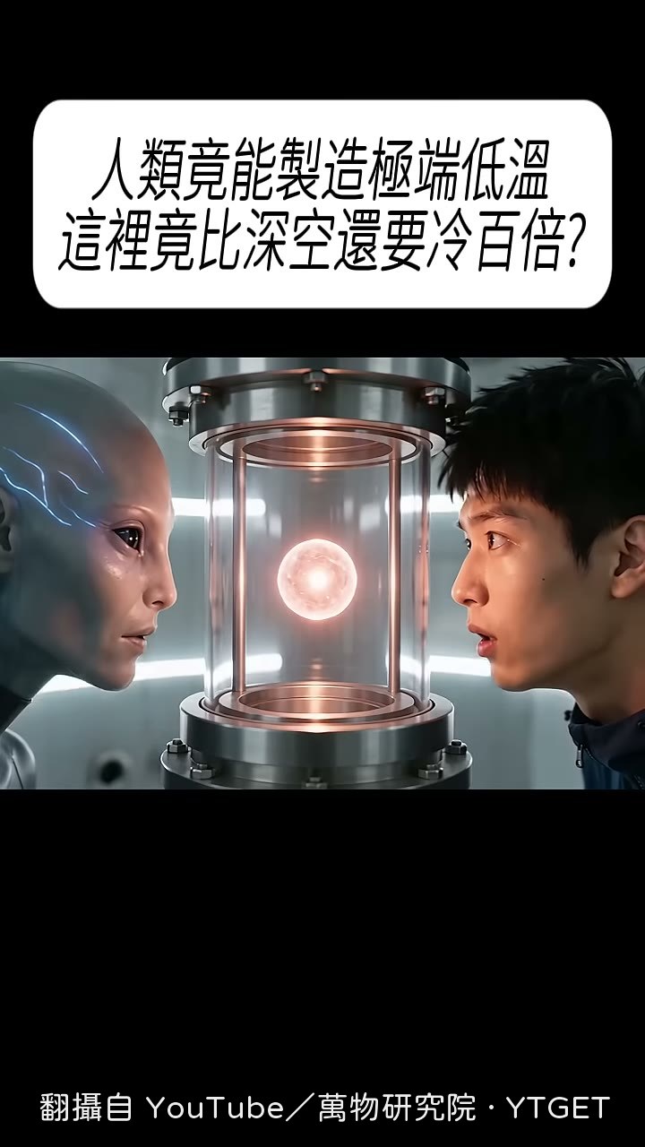 離絕對零度只差萬分之38度