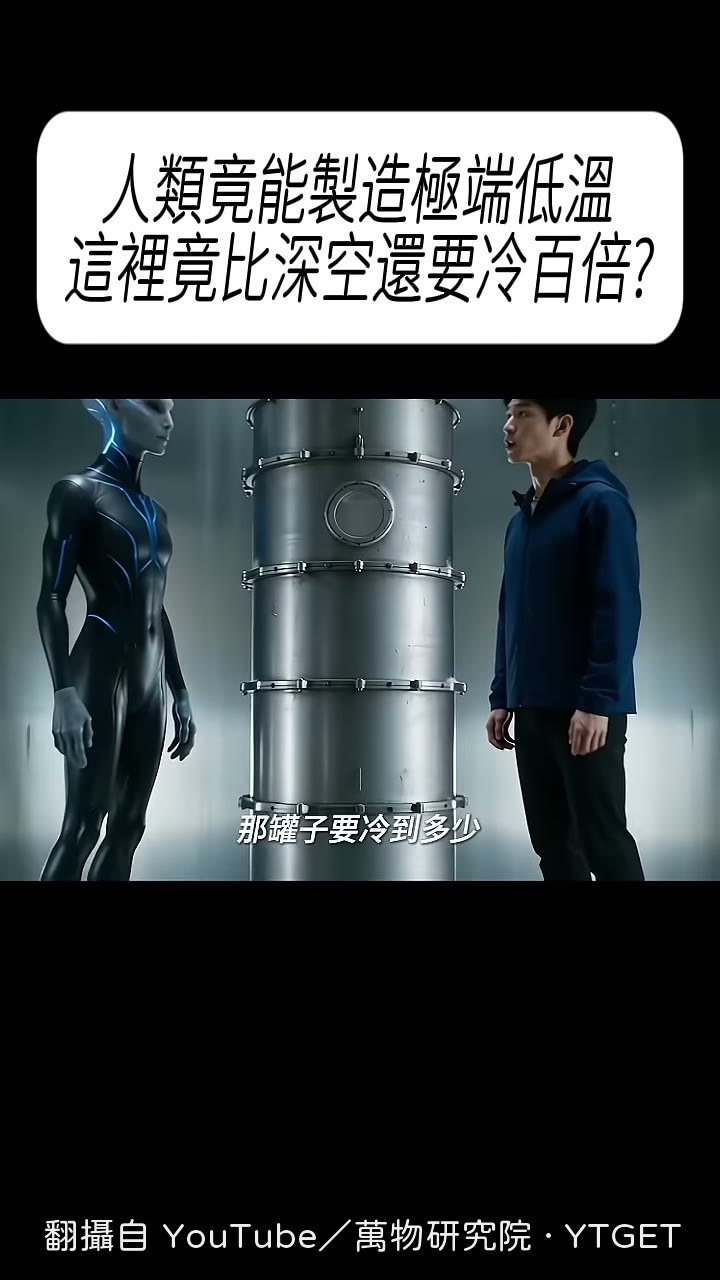 零下273.15度，再往下就沒有了