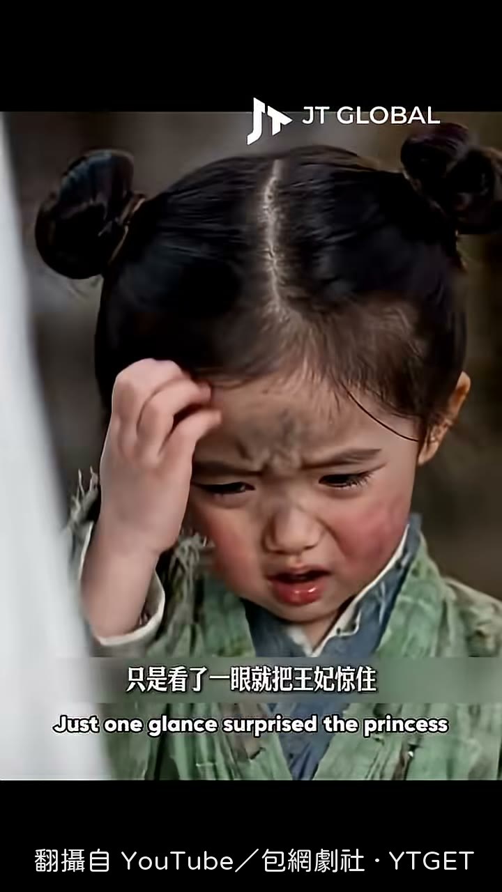 王妃愣住，女孩長得跟她年少時一樣
