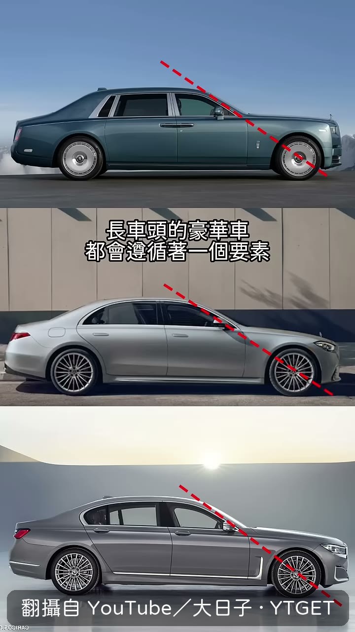 A 柱延伸線要經過前軸輪心