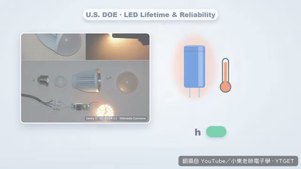 電解電容規格書上的壽命數字