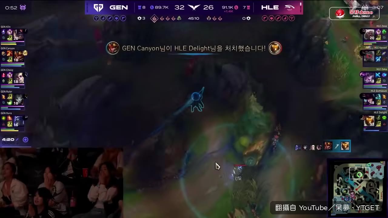 Chovy要結束比賽了