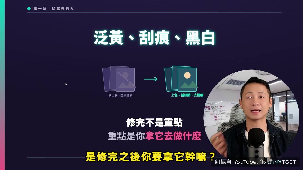 修好的照片拿去裱框