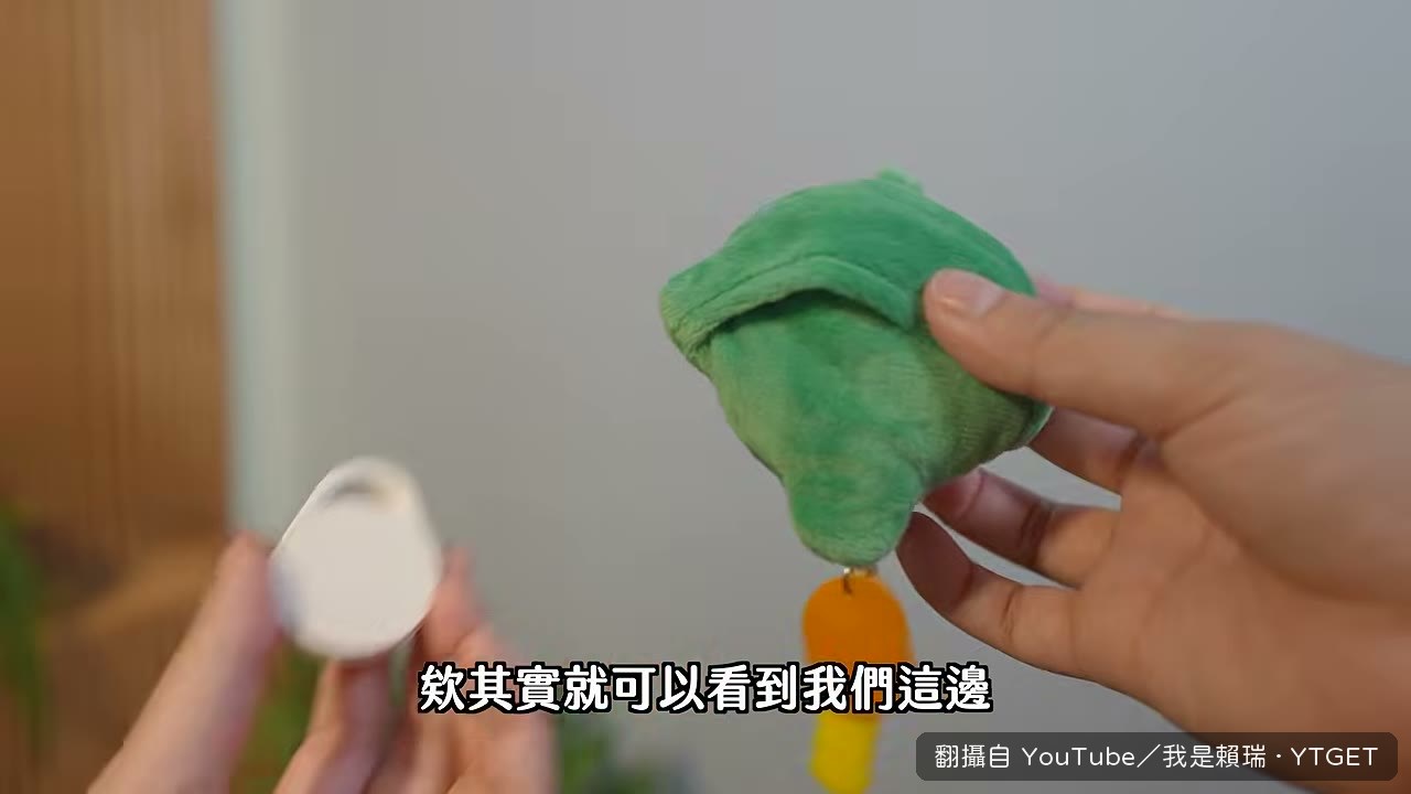 娃娃背面藏著定位器