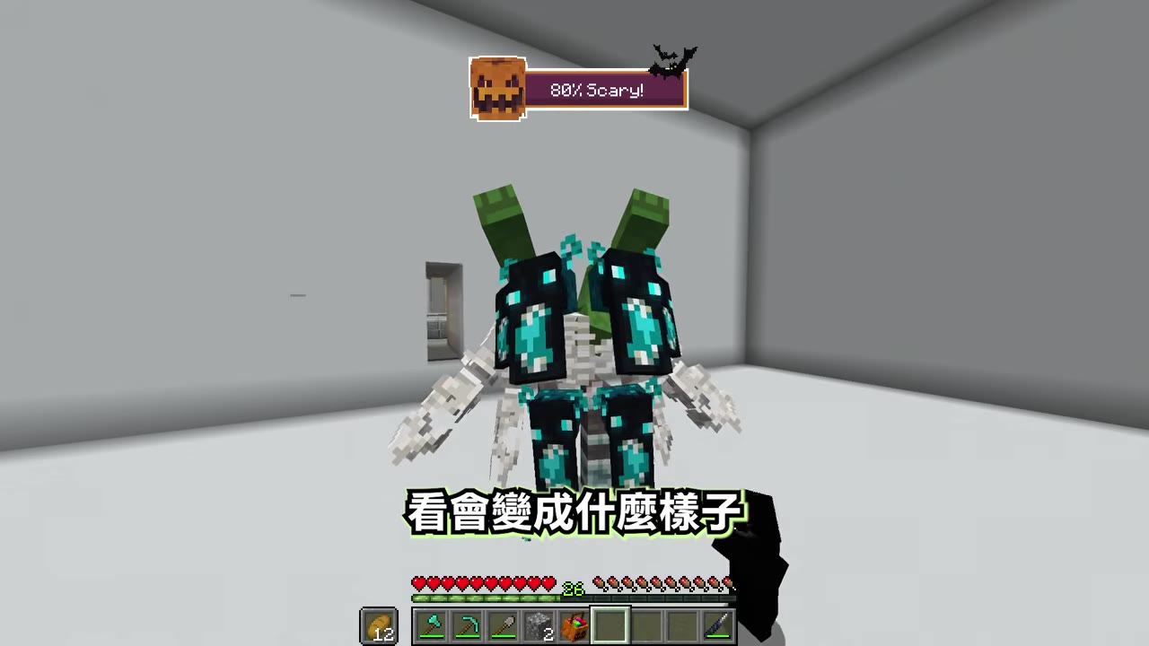 基因改造後變成多頭多手的怪物