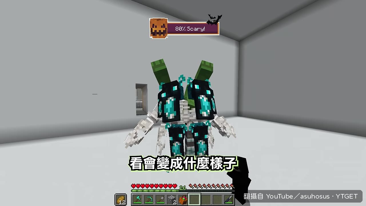 基因改造後變成多頭多手的怪物