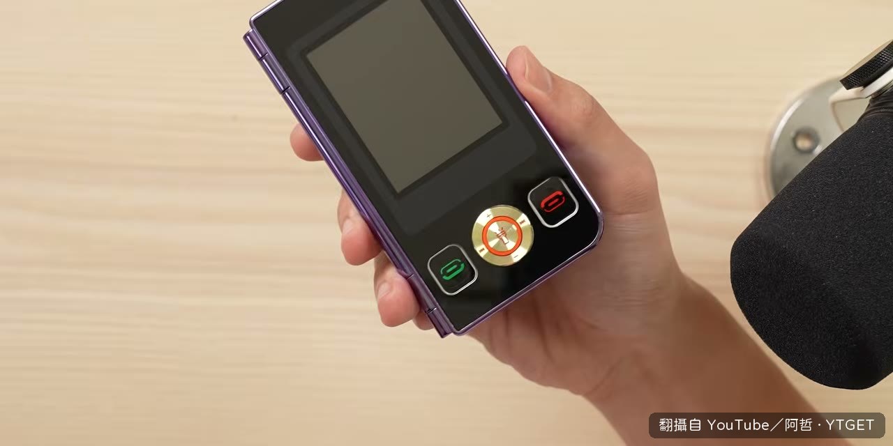 按鍵導覽與接通掛斷圖示
