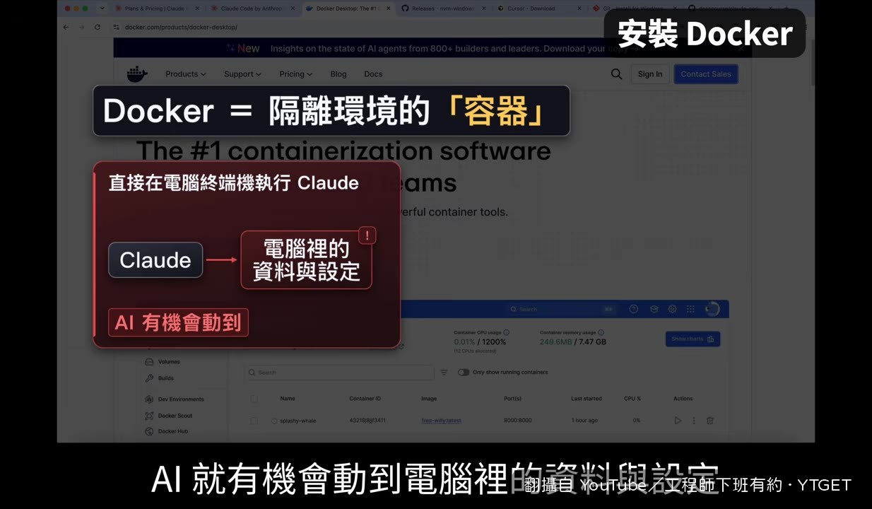 Docker 把 AI 關進容器裡