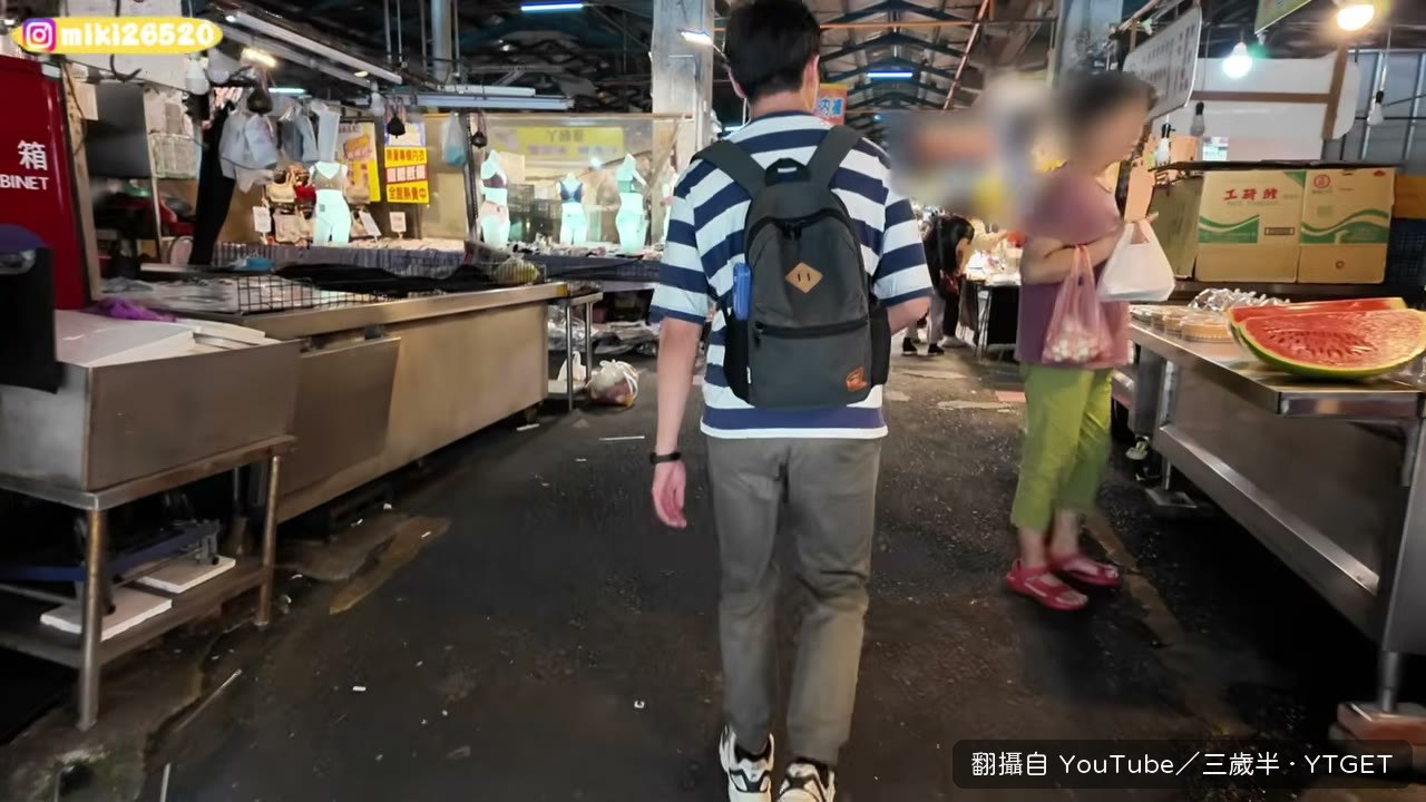 果菜市場的蝦仁肉圓，皮Q餡少