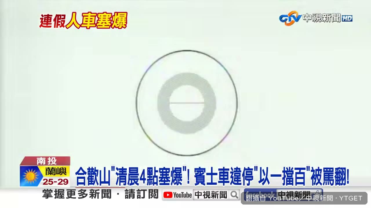 白色賓士大剌剌停在路中