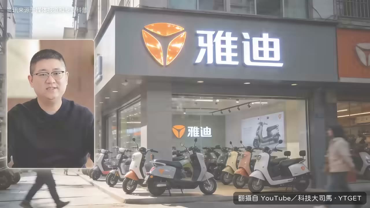 雅迪年銷一千六百萬台,零件全自製