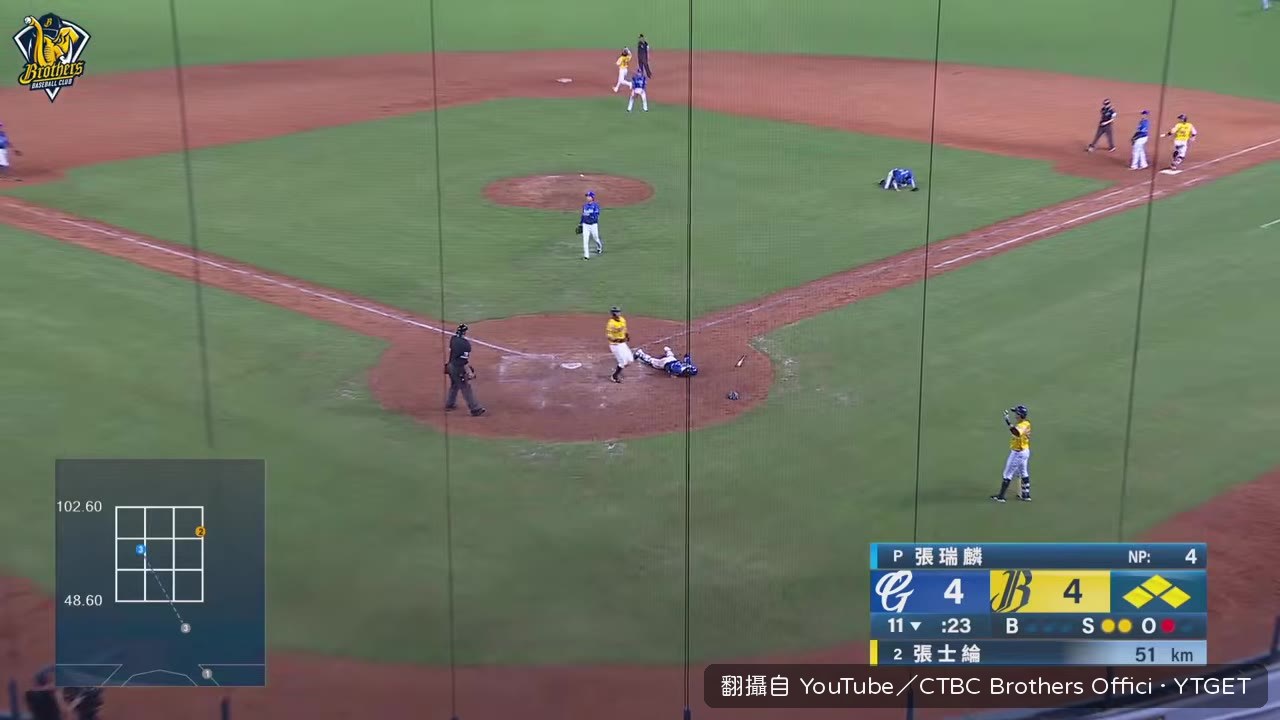 再見失誤比賽結束