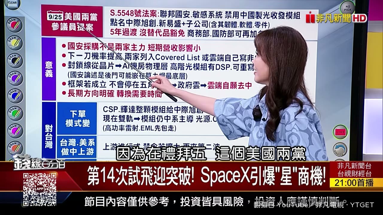 美國參議員提案封殺中國光收發模組