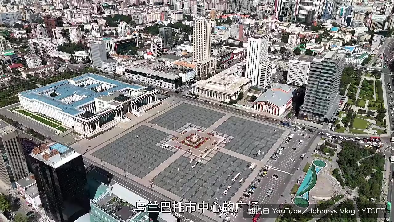 成吉思汗廣場上的雕像