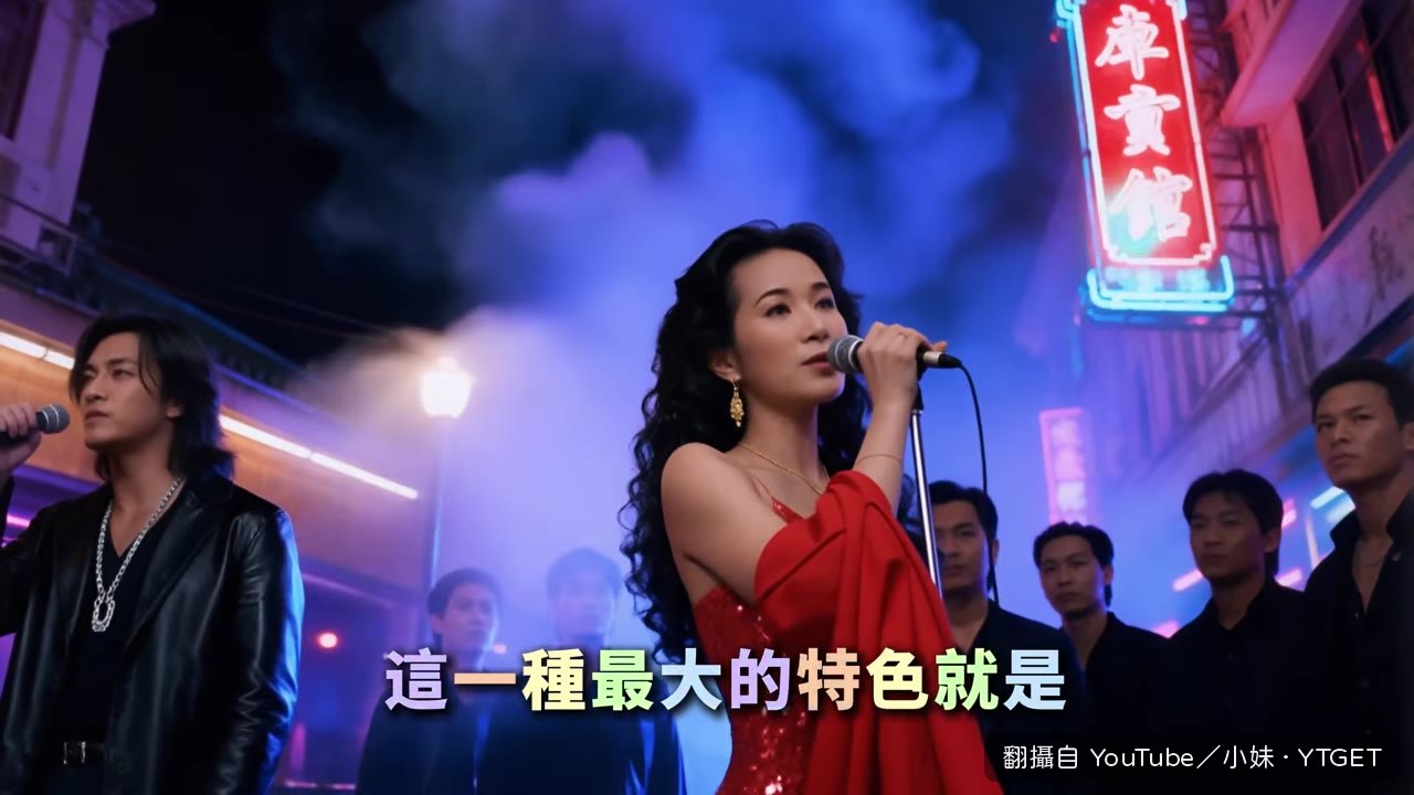 演唱型 MV 角色直接對嘴唱歌