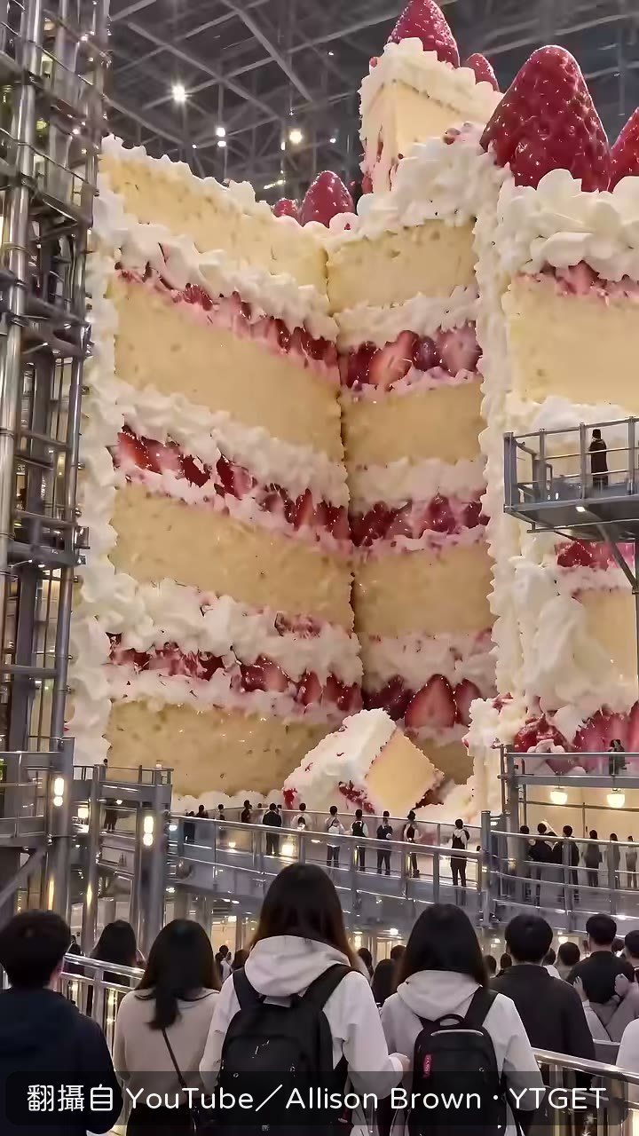 發現自己只吃到表層奶油