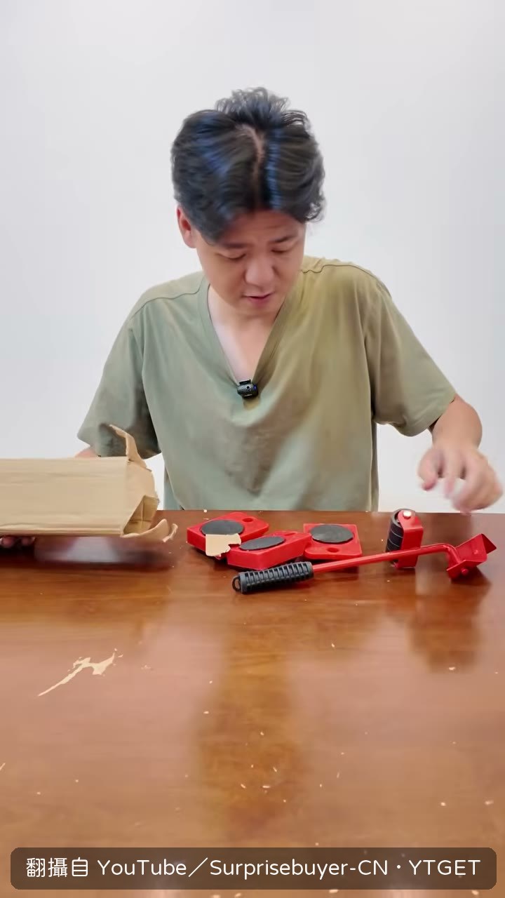 墊進桌腳準備實測