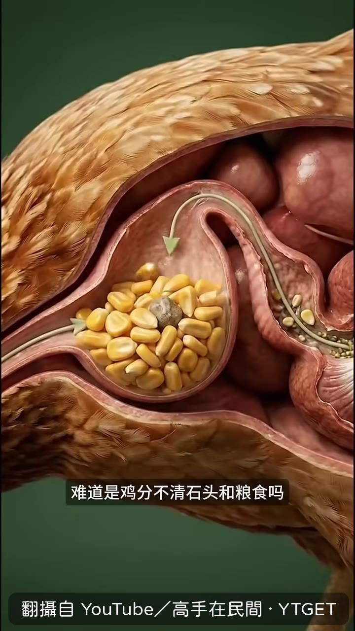 雞分不清石頭和糧食嗎？事實恰恰相反