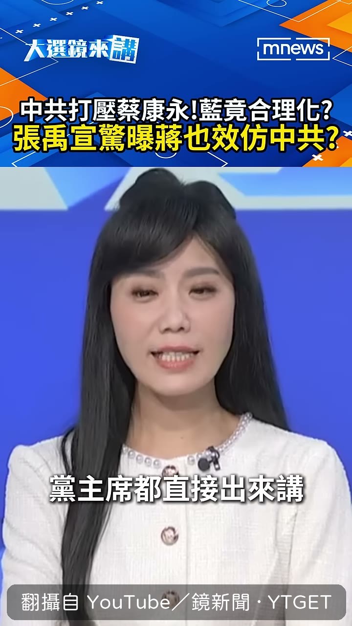 張禹宣批國民黨合理化打壓