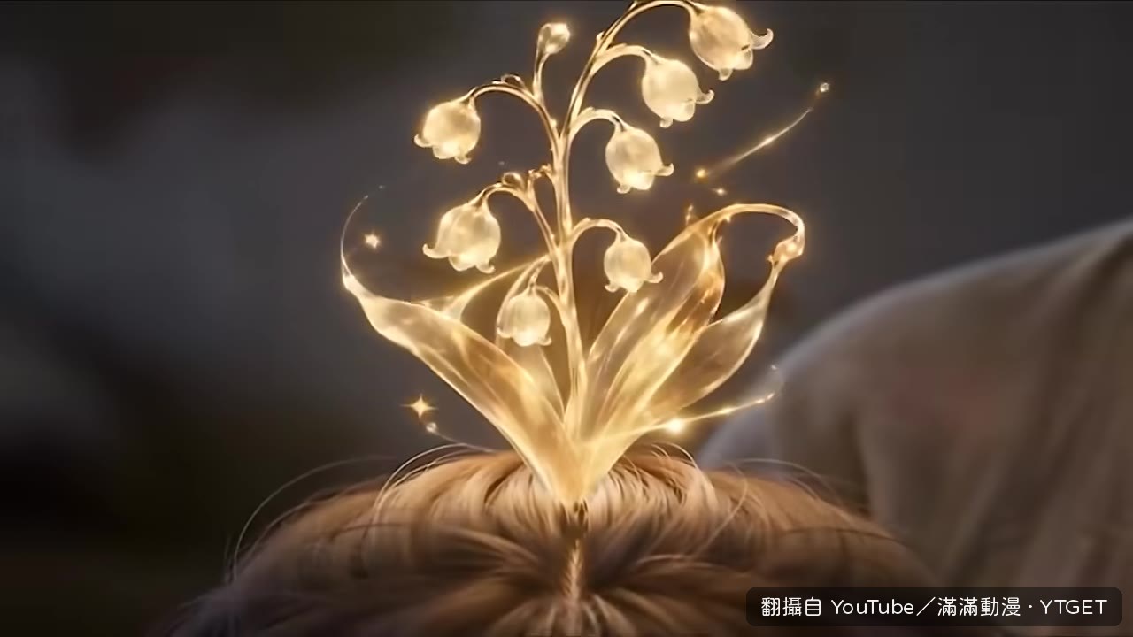 小女孩天生自帶好運