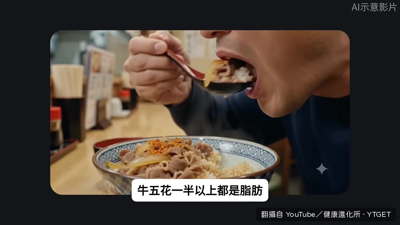 牛丼熱量高達800大卡