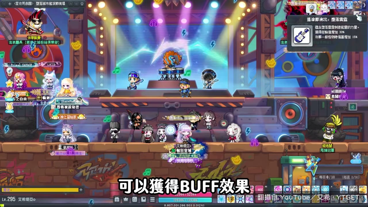 活動地圖 BUFF 每天都能進場吃