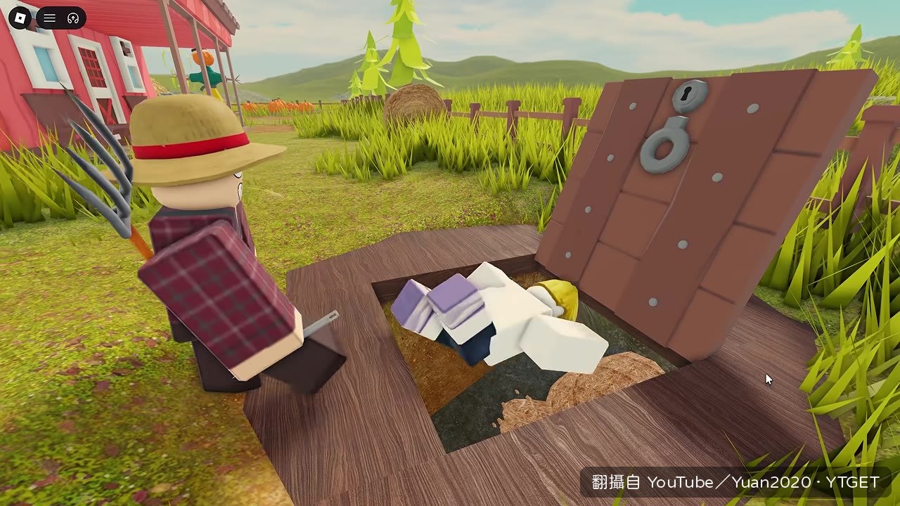 被推下山谷的瞬間