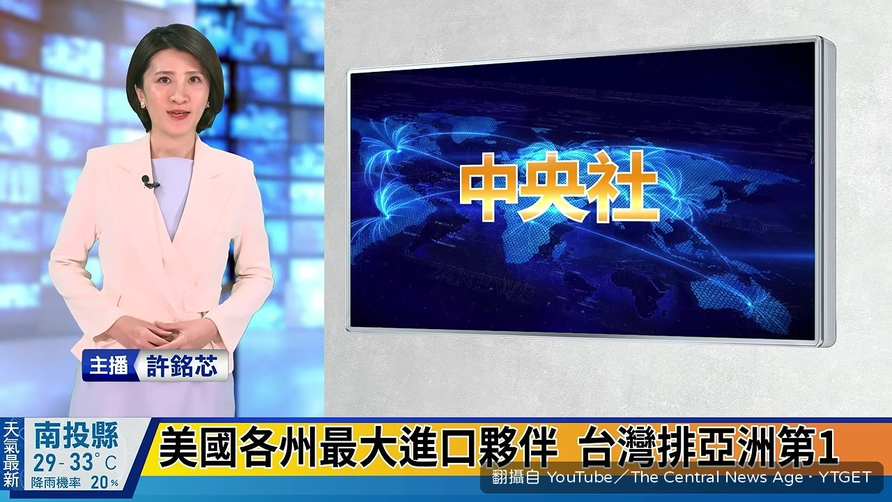 台灣稱霸美國五州進口夥伴