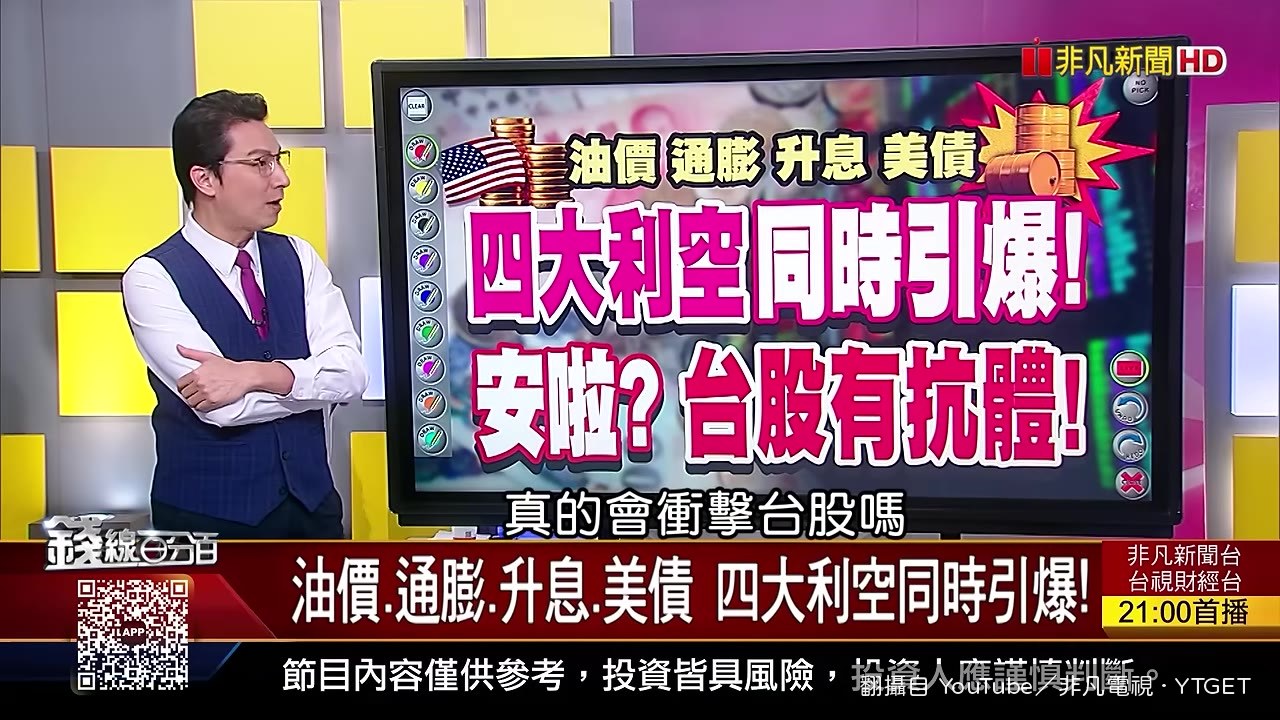 陳龍分析四大利空