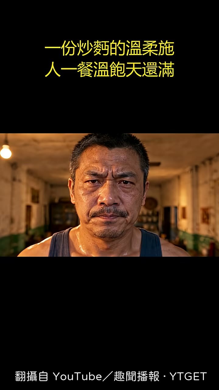 老闆不收錢,只說炒麵我有