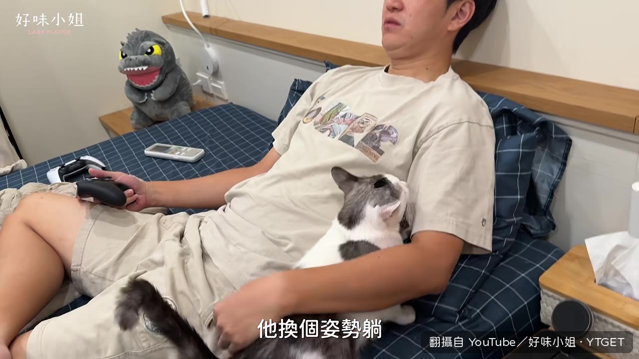 一牙發出超大咕嚕聲