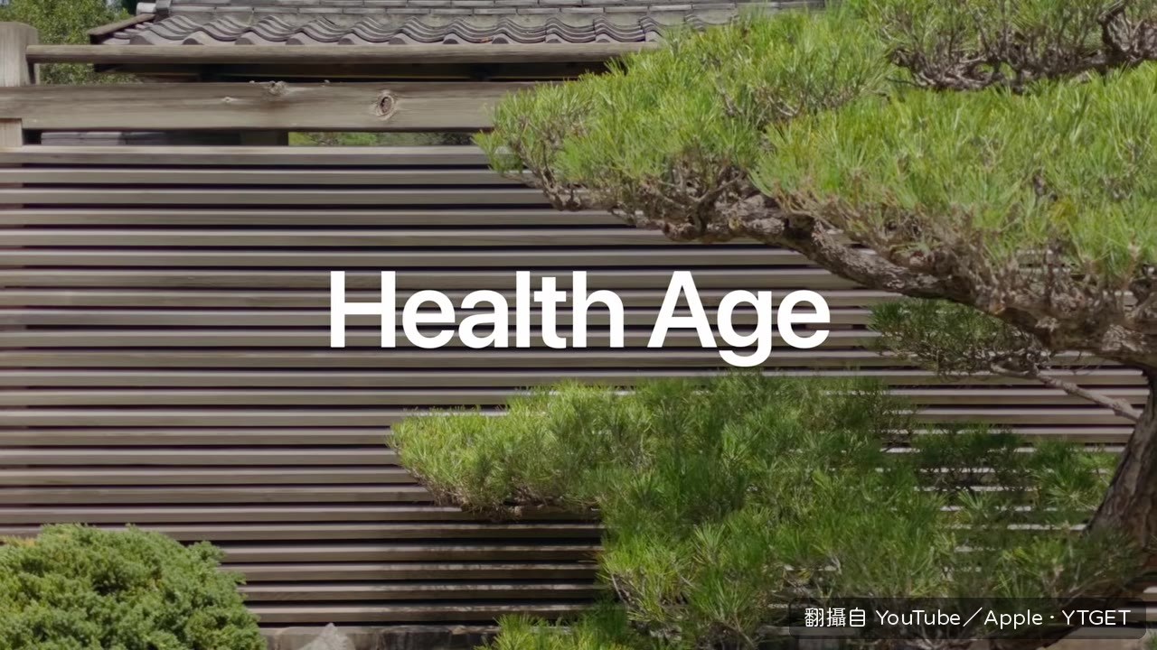 HealthAge 比較健康指標與實際年齡
