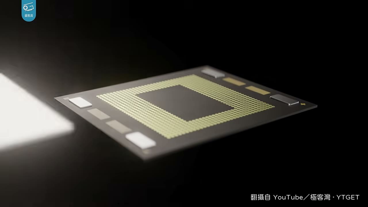 晶片切開後放大看截面