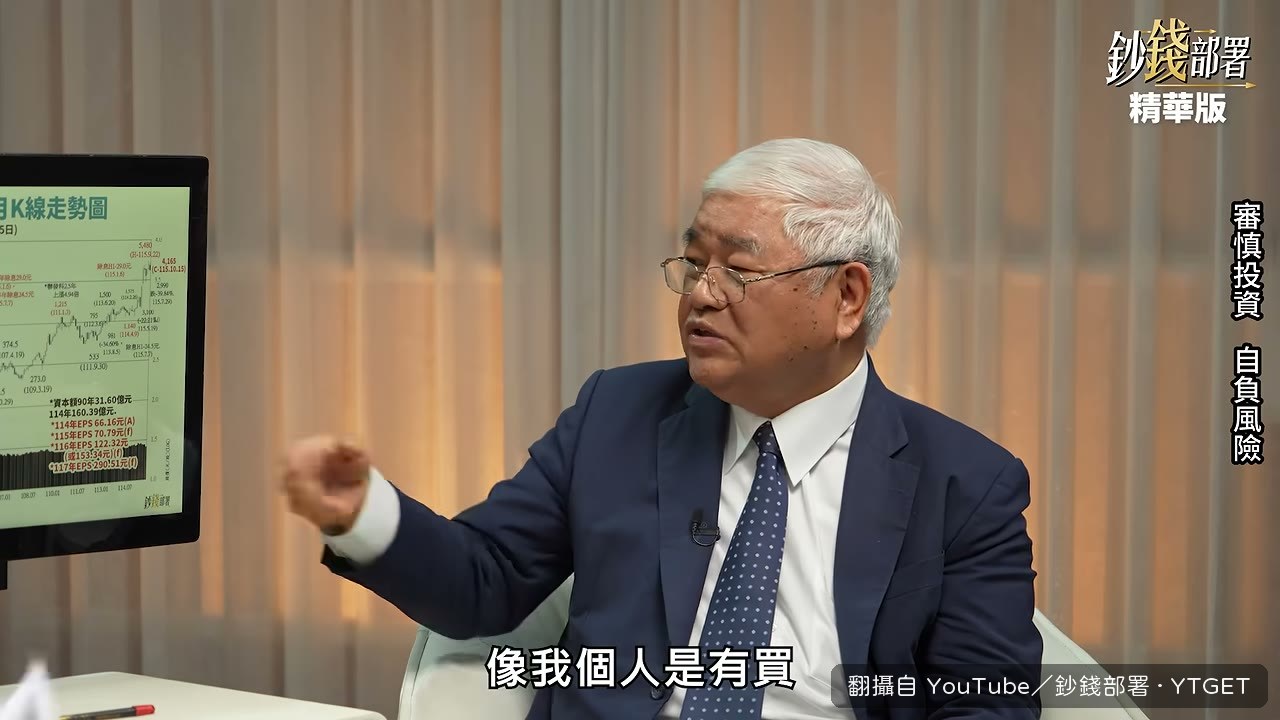 杜金龍說太太要他少買台積電多買聯發科