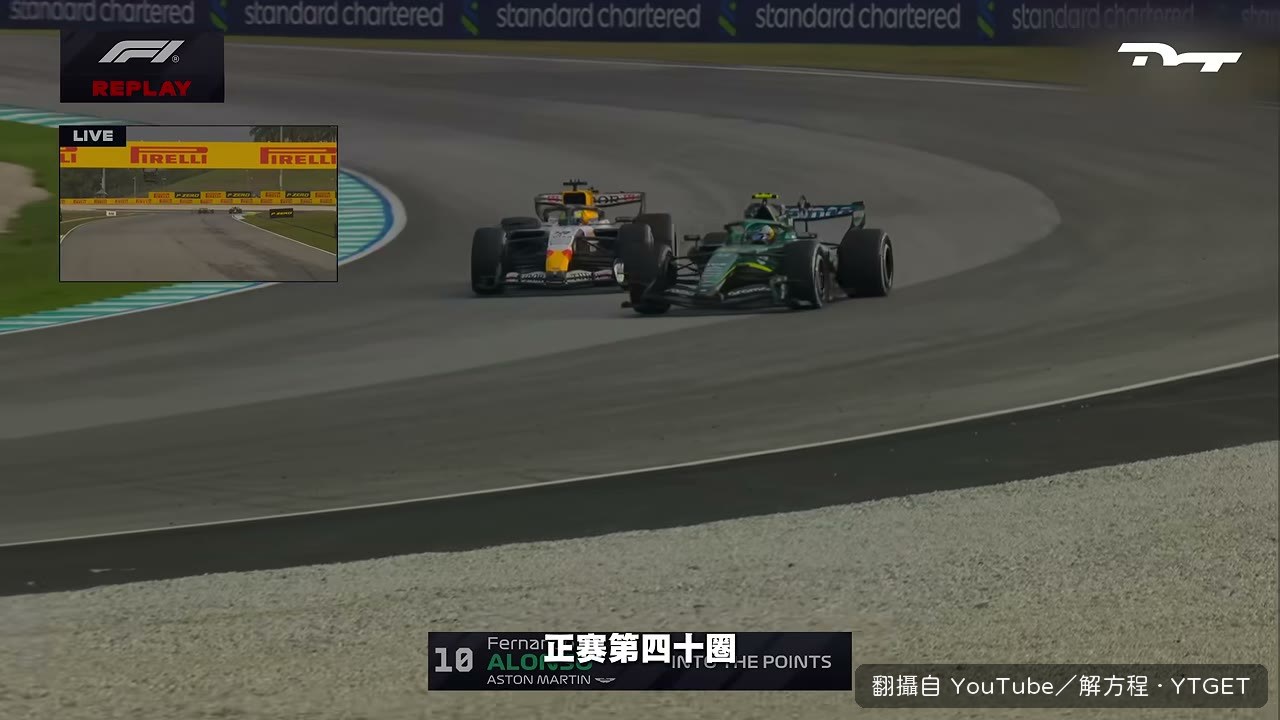 阿隆索連續彎反切超車