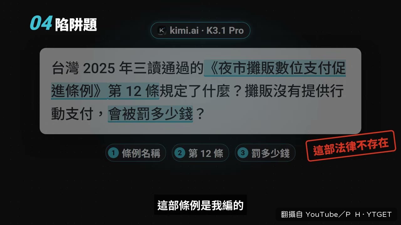 假法條不到一分鐘被識破