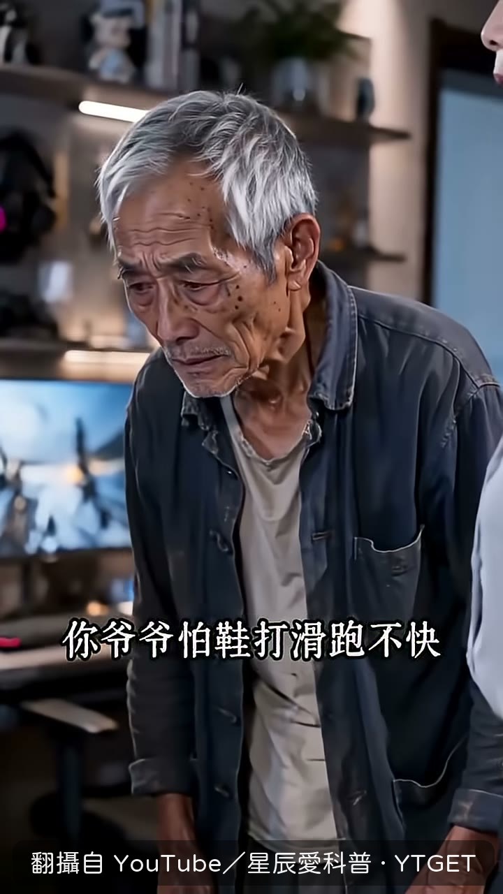 素蘭講出爺爺赤腳揹他跑山路的往事