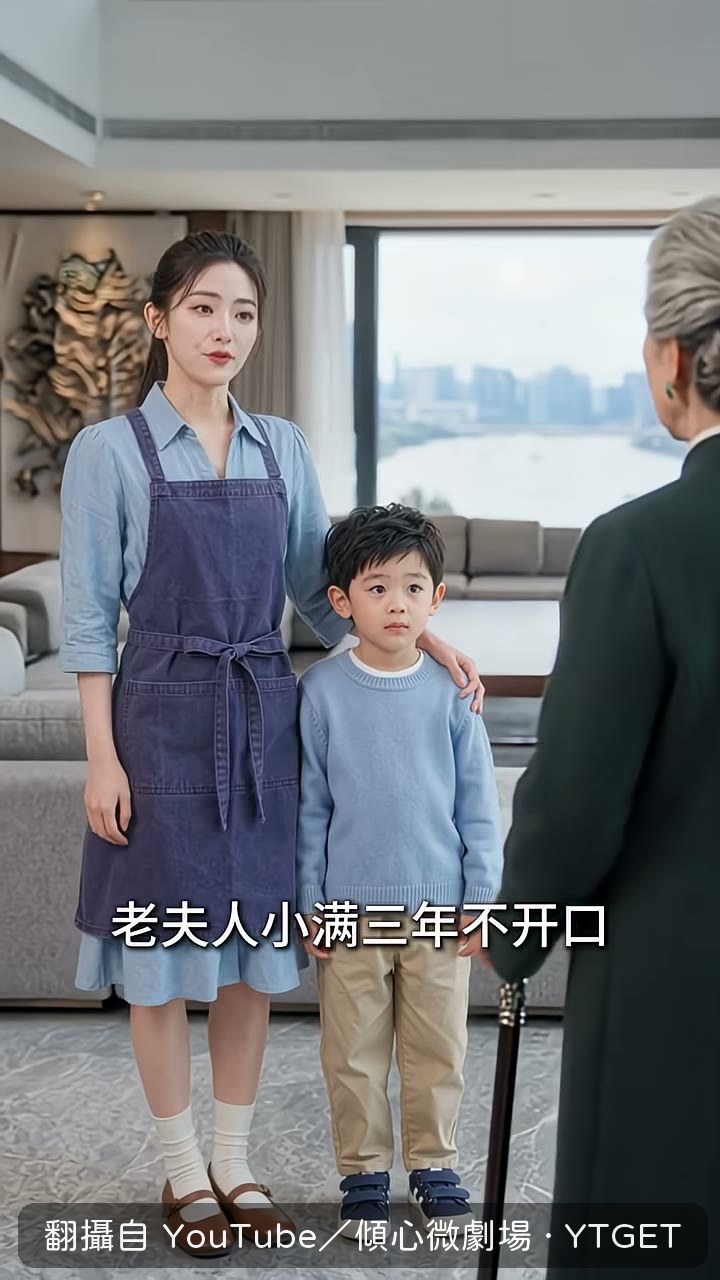 三年不開口的小滿喊了媽媽
