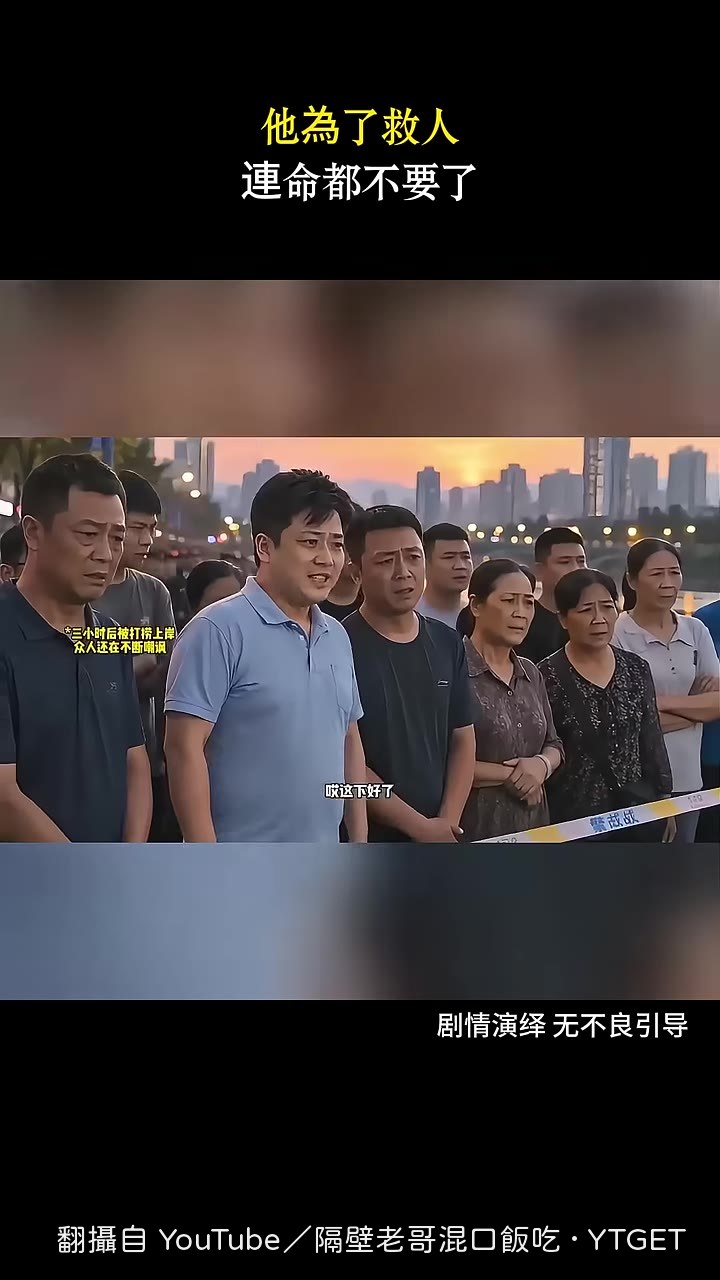 老伯最後一次潛水後沒再浮起